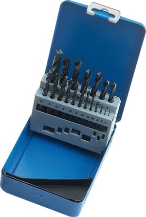 INTERCABLE TOOLS - ASS. PUNTE HSS RULLATE, 19PZ, D=1-10X0,5
