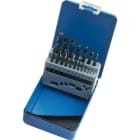 INTERCABLE TOOLS - ASS. PUNTE HSS RULLATE, 19PZ, D=1-10X0,5
