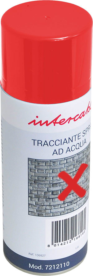 INTERCABLE TOOLS - VERNICE SPRAY AD ACQUA COL. ROSSO