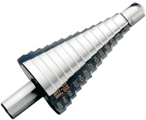 INTERCABLE TOOLS - FRESA A GRADINI METRICA M12-M40 CON PUNT
