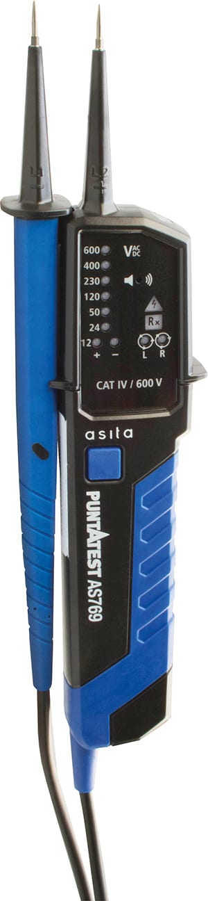INTERCABLE TOOLS - Set rilevatore di tensione 600V senza tasto di contatto