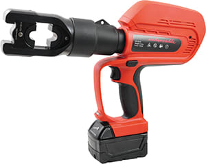 INTERCABLE TOOLS - Utensile oleodinamico a batteria per la compressione testa H 130 kN
