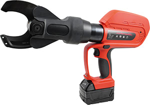 INTERCABLE TOOLS - Utensile oleodinamico a batteria tranciacavi D65mm