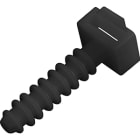 INTERCABLE TOOLS - Supporto nylon a vite foro 8 CTN0908