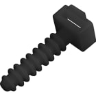 INTERCABLE TOOLS - Supporto nylon a vite foro 8