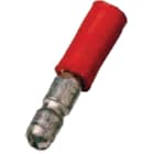 INTERCABLE TOOLS - Innesto cilindrico maschio isolato 0,5-1mm² Ø4mm rosso