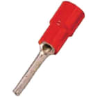 INTERCABLE TOOLS - Terminale puntale isolato DIN 46231, 0,5-1mm² rosso