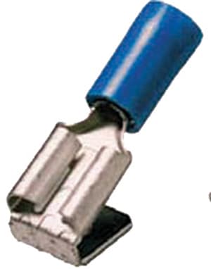 INTERCABLE TOOLS - Innesto maschio-femmima isolato 1,5-2,5mm² 6,3x0,8 blu