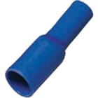 INTERCABLE TOOLS - Innesto cilindrico femmina isolato 1,5-2,5mm² Ø5mm blu