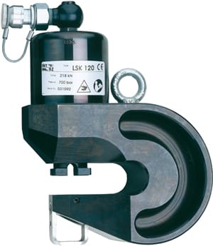 INTERCABLE TOOLS - Testa oleodinamica per punzonatura barre elettriche per unità lavorazione BLS LSK120