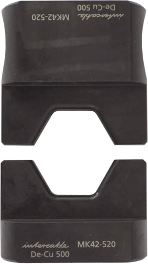 INTERCABLE TOOLS - Matrici esagonali DIN K12 (14) Cu35-Al25mmq per utensili 520 kN