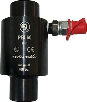 INTERCABLE TOOLS - Testata foralamiera 700bar