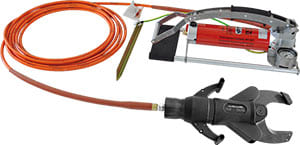 INTERCABLE TOOLS - Dispositivo oleodinamico tranciacavi isolato a batteria D95mm