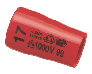INTERCABLE TOOLS - Bussola isolata 1000V 1/2" esagono 21mm