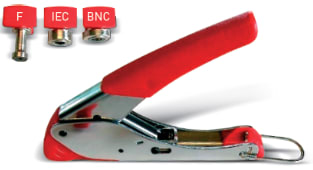 ITALIANA CONDUTTORI - PINZA COMPRESSIONE PER CONNETTORI BNC-F-