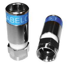 ITALIANA CONDUTTORI - CONNET. COMPRES. F-56-CX3 5,1 X SAT703 9