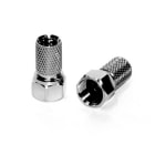 ITALIANA CONDUTTORI - CONNETTORE F AVVITABILE X 17VATC - 100PZ FA17