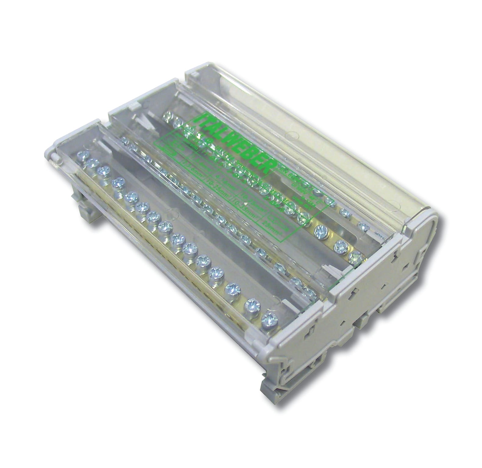 ITALWEBER - MORSETTIERA 2P 11 FORI - 125A 1022125