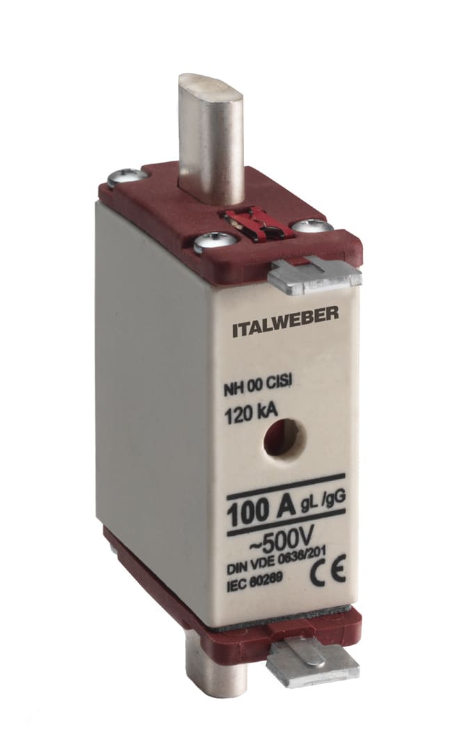 ITALWEBER - FUS NH00C KTF GG MK 100A 500V