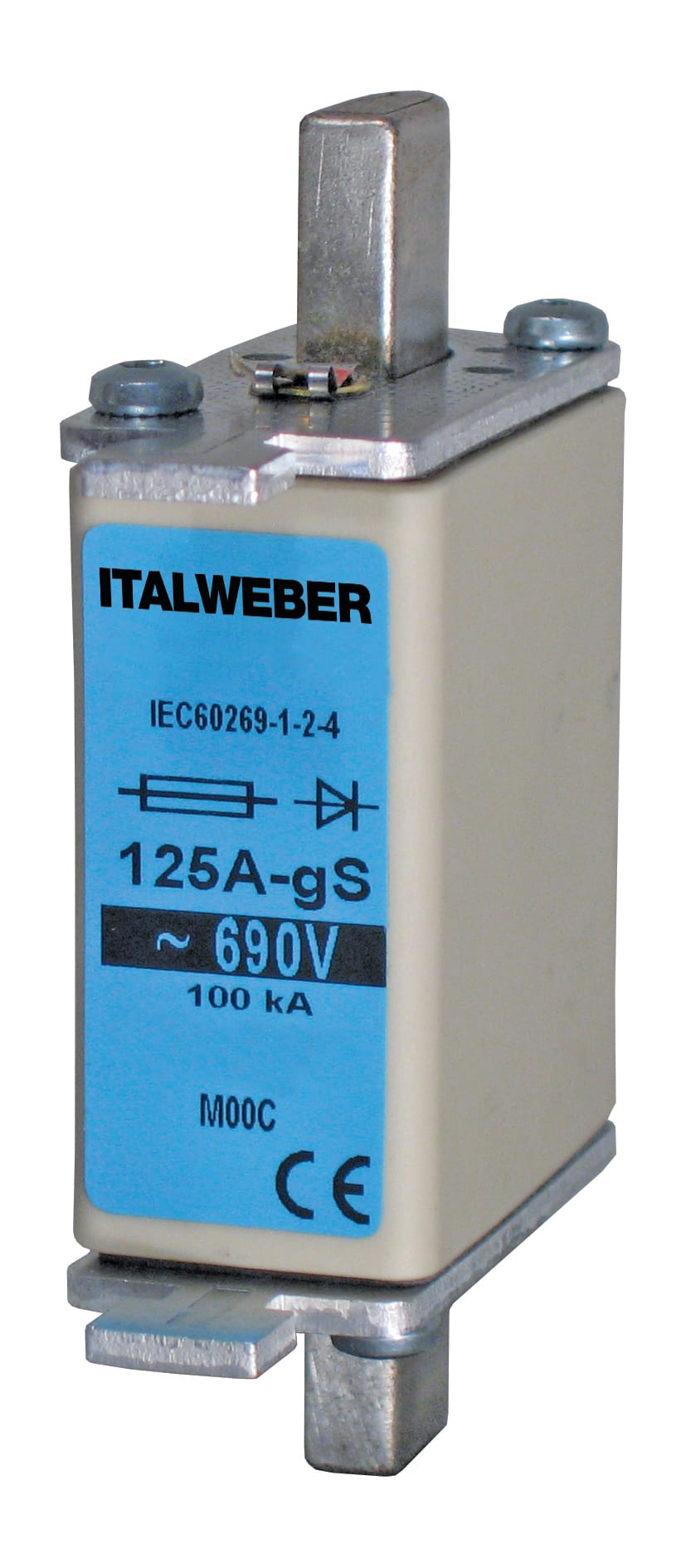 ITALWEBER - FUS NH-00C GS 100A 690V