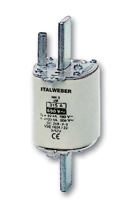 ITALWEBER - FUS NH000 AM/CP-S 50A 500V 1590050S
