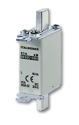 ITALWEBER - FUS NH00C KTF AM 100A 500V