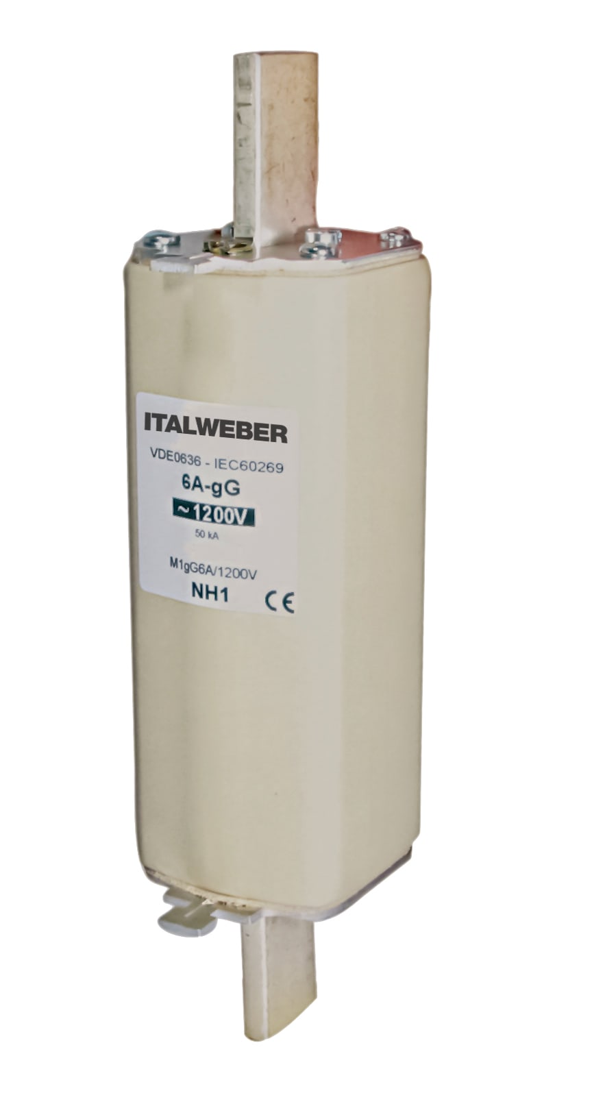 ITALWEBER - FUS NH-00 GG 6A 800V AC