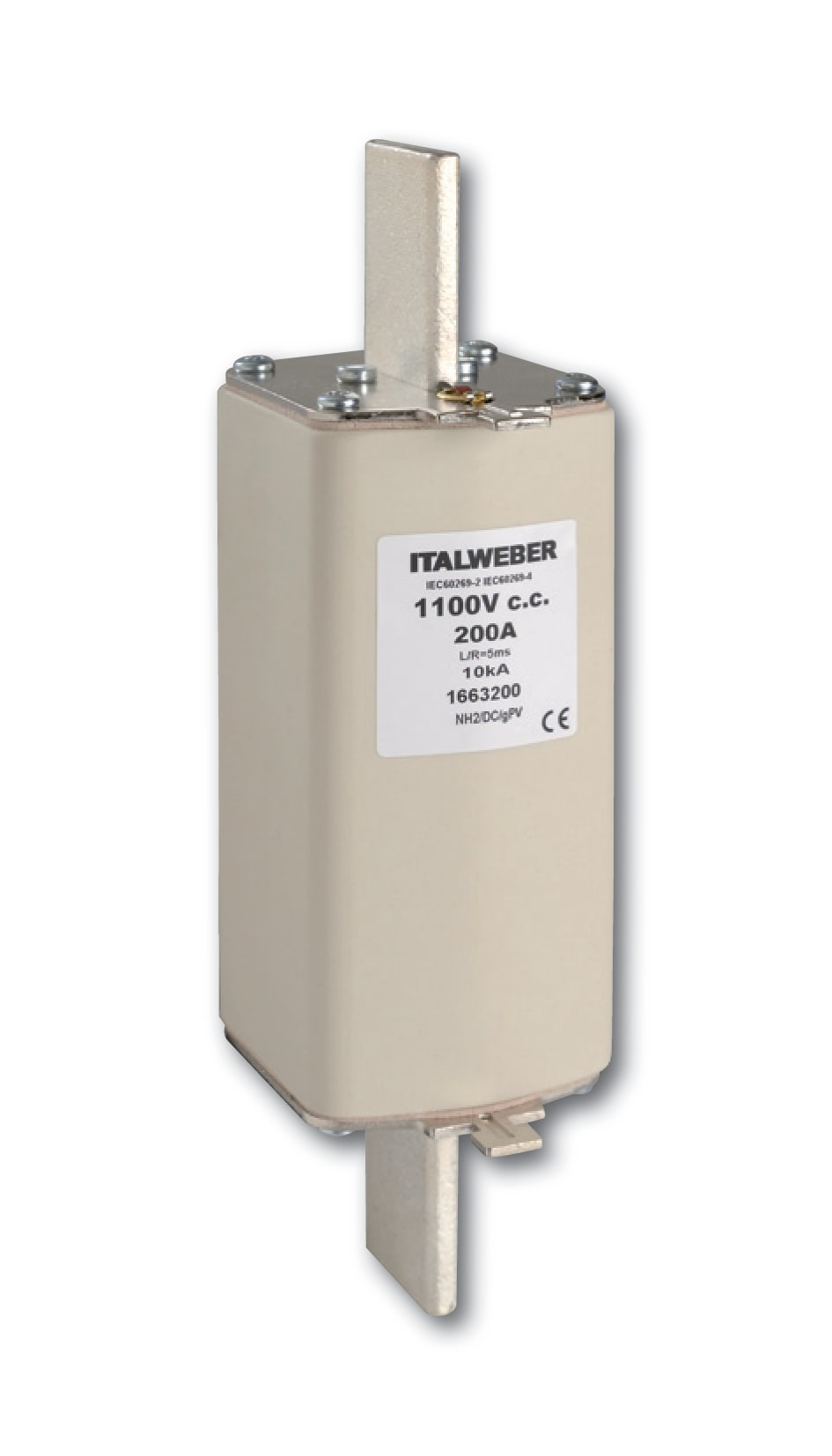 ITALWEBER - FUS NH1XL GPV 125A 1100VD.C