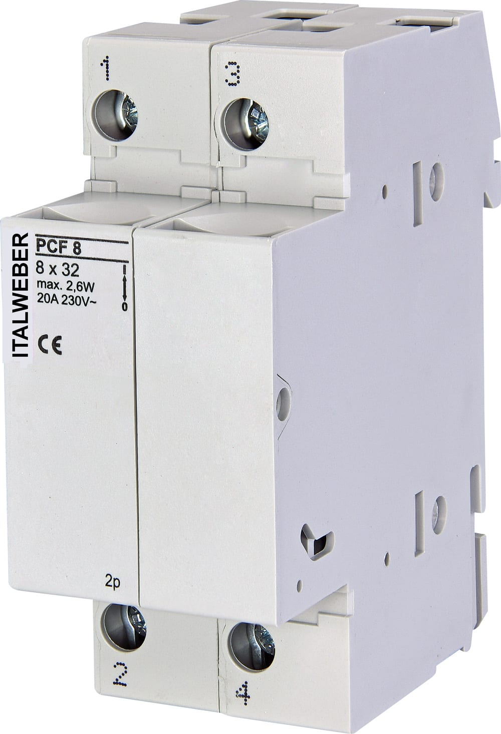 ITALWEBER - PORTAF PCF 8X31 2P 20A 400V 2352031