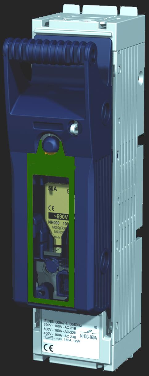 ITALWEBER - PORTAF SEZ. LTS/K-1 250A 690V