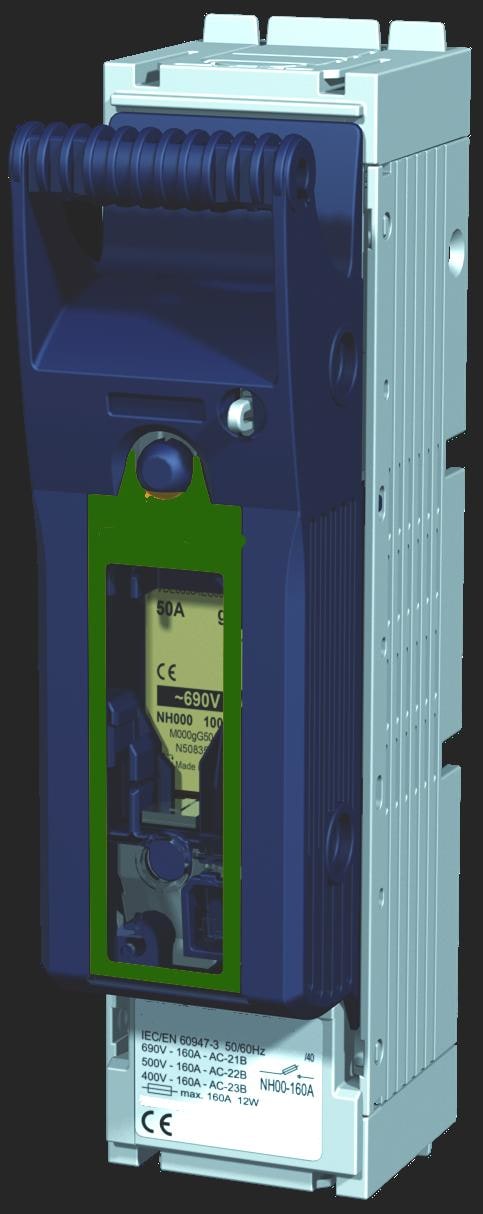 ITALWEBER - PORTAF SEZ. LTS/K-1 250A 690V