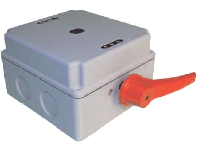 ITALWEBER - COMM.LINEA IN CAS. ISOLANTE 1-0-2 3