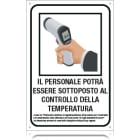 ITALWEBER - CART.CHECK TEMPERATURA AL. 200X300 6CRCOVID348