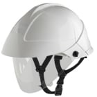 ITALWEBER - CASCO BIANCO CON VISIERA INCORPORAT 5ELMO-185-BL