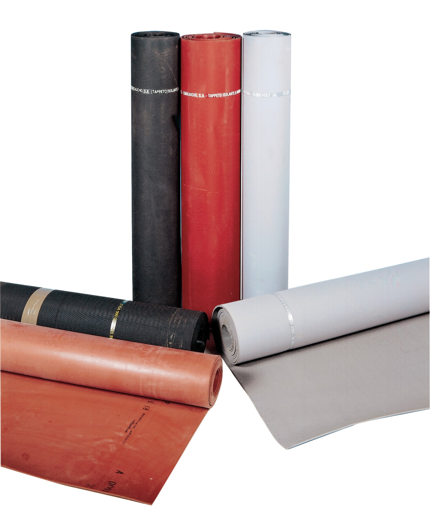 ITALWEBER - TAPP.GRIGIO 10X1M SP.5MM 42KV PROVA