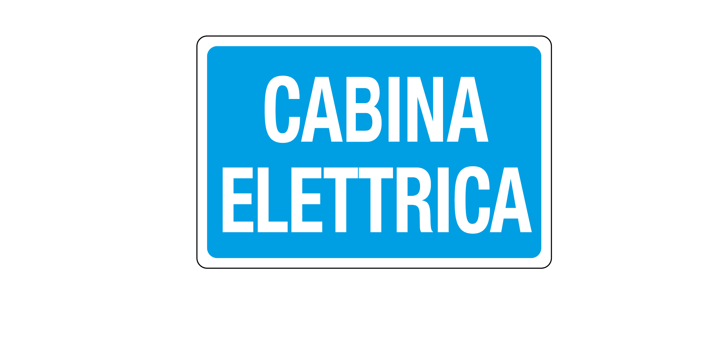 ITALWEBER - CART.300X200MM CABINA ELETTRICA