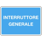 ITALWEBER - CART.200X150MM INTERRUTTORE GENERAL
