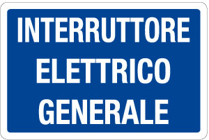 ITALWEBER - CART.300X200MM INTERUT.ELETTR.GENER
