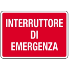 ITALWEBER - CART.200X150MM INTERRUTTORE EMERGEN 6CR1337-A