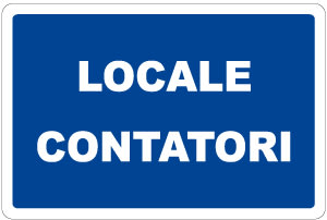 ITALWEBER - CART.300X200MM LOCALE CONTATORI 6CR1403