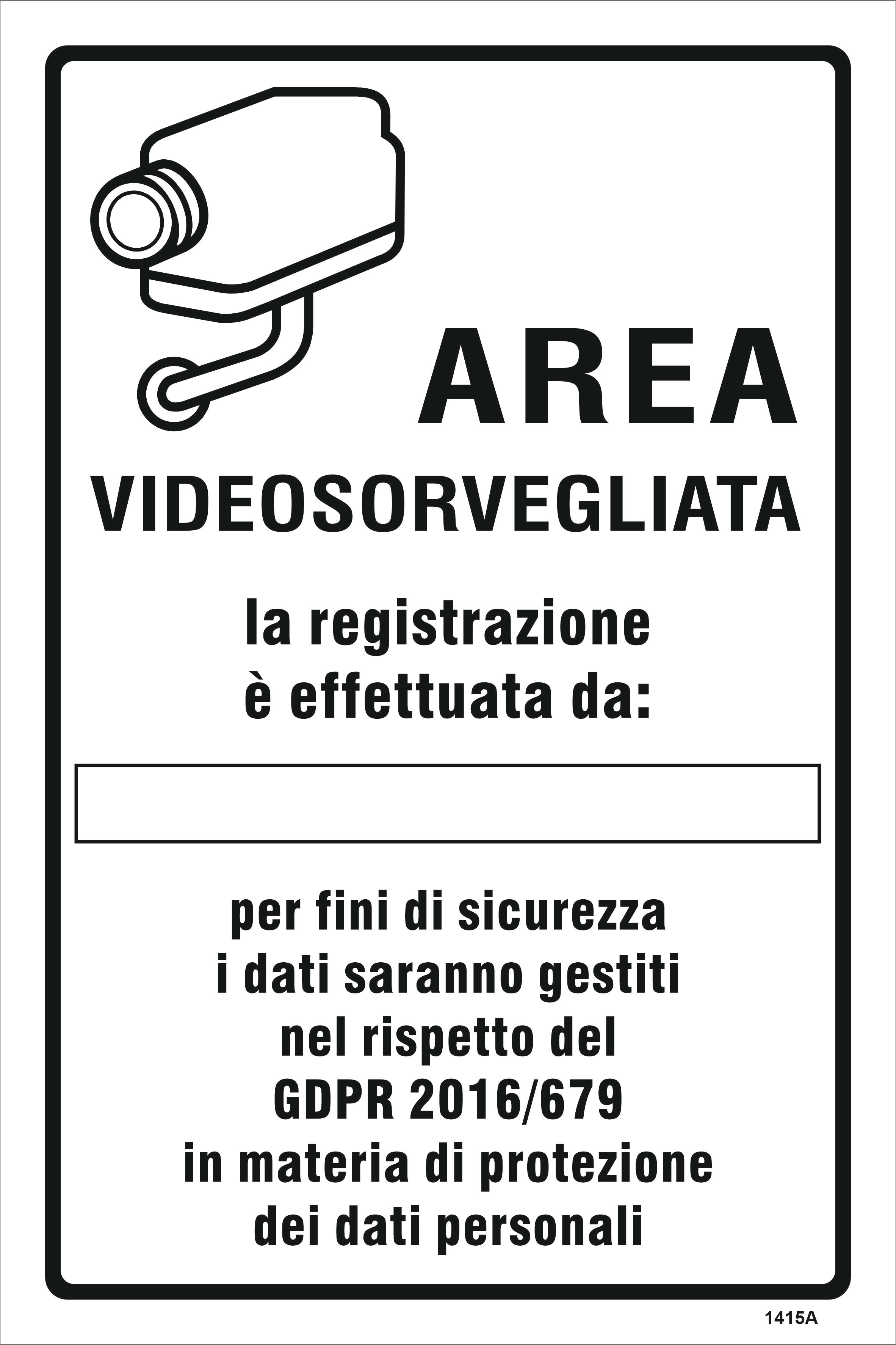 ITALWEBER - CART.200X300MM AREA VIDEOS. REGIS.