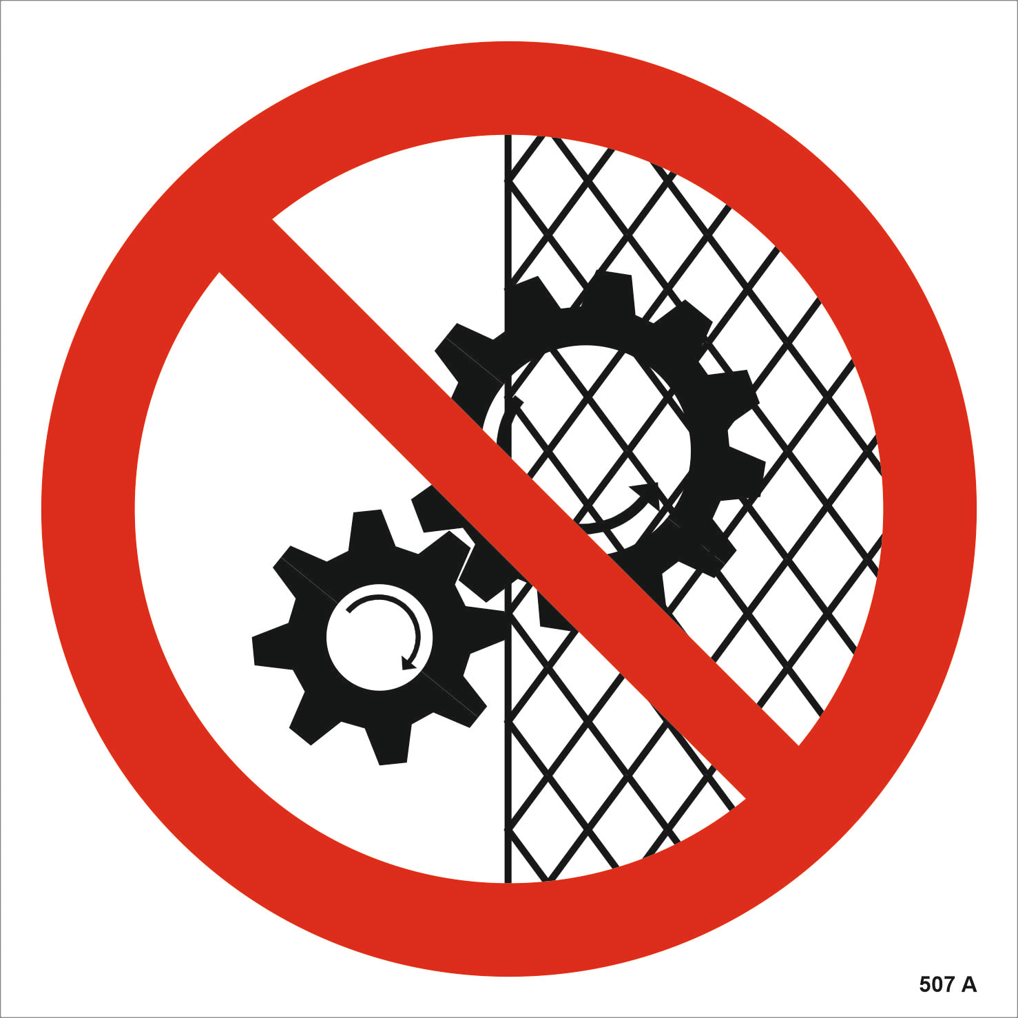 ITALWEBER - ADES.DIVIETO LATO MM 125 (CF.10PZ) 6CR507-AD