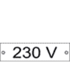 ITALWEBER - CART.AL.F.TO MM 60X15 - 230 V - 6CR99305