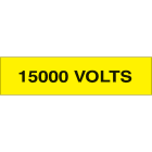 ITALWEBER - CF.10F ETICH. 15000VOLT MM250X60 (1XF)
