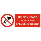 ITALWEBER - CART.350X125MM QUI NON USARE AC P011-749-A