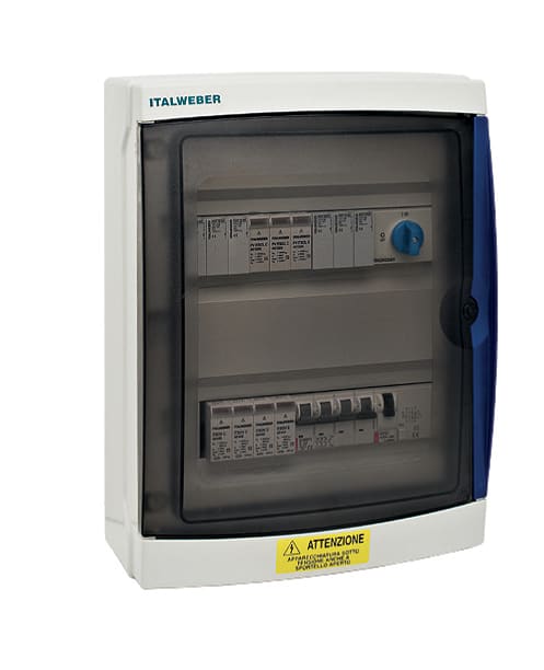 ITALWEBER - QUADRO DI CAMPO 1 STR DC+AC VR.490