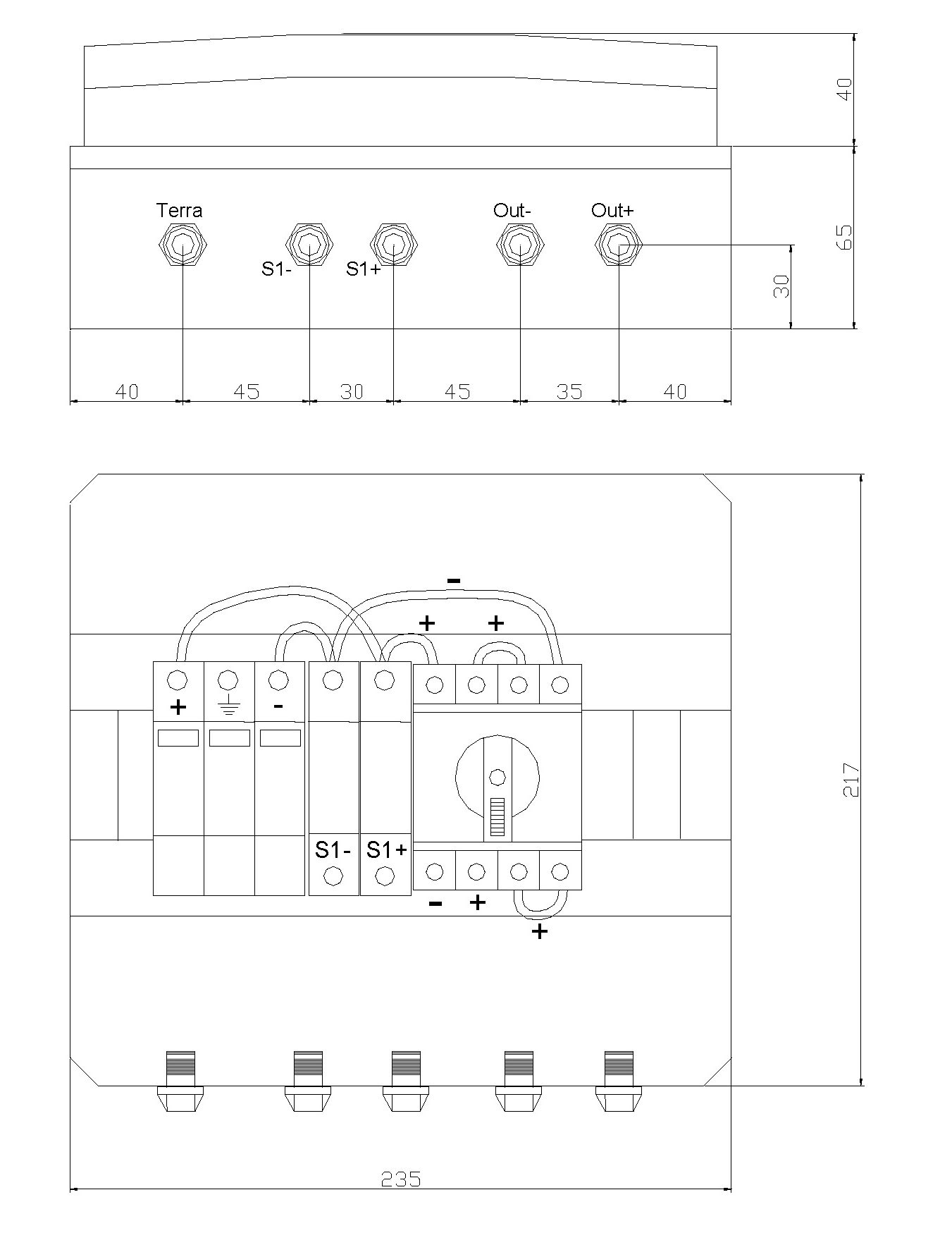 ITALWEBER - QUADRO DI CAMPO 1 STRINGA 1 USCITA