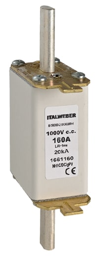 ITALWEBER - FUS NH1C GPV 63A 1000VD.C