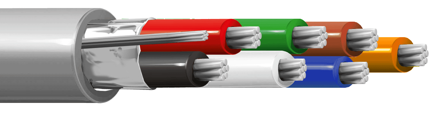 ITC INDUSTRIA TECNICA CAVI - 7XAWG24 FTP-RS232 PVC GRIGIO OR. B.1000