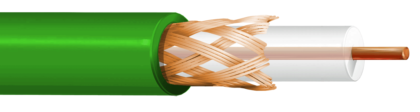 ITC INDUSTRIA TECNICA CAVI - VIDEO 0.6/3.7 VERDE MAT.100 TV637VEM100